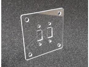 2 Switch Backing Plate